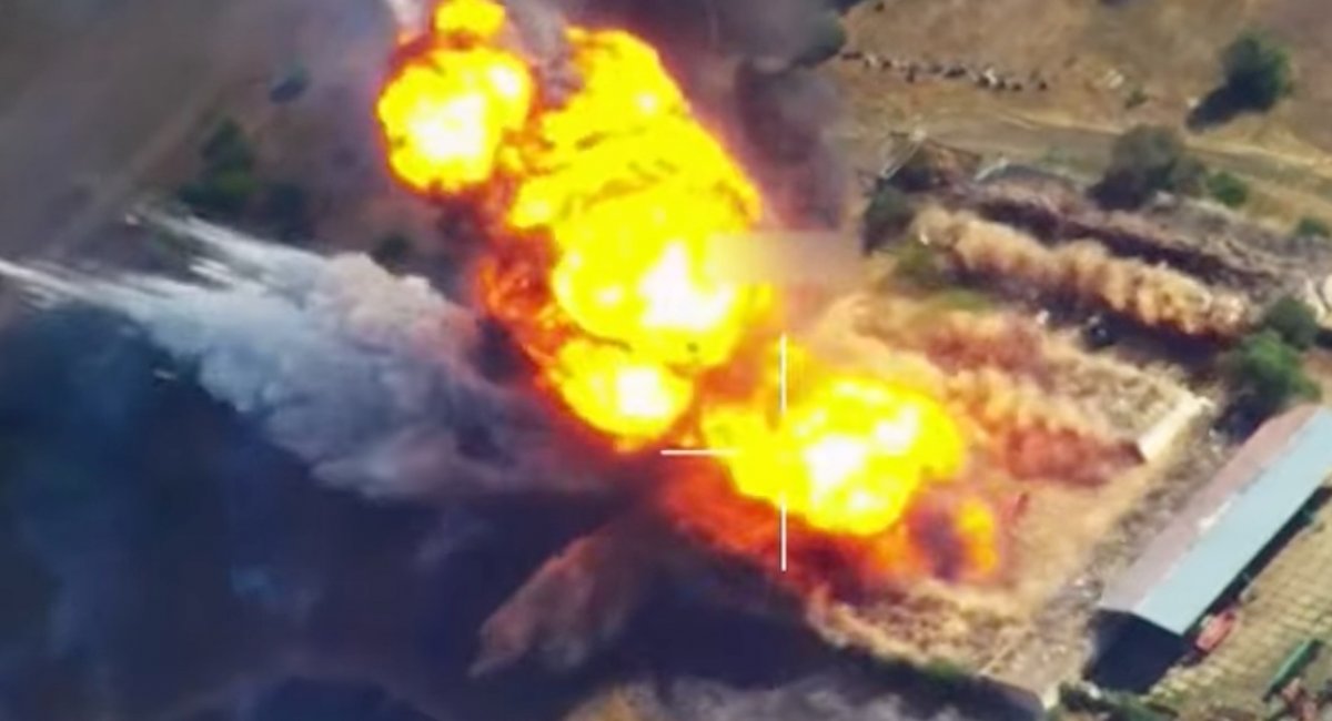 russian logistics facility / Screenshot from video 