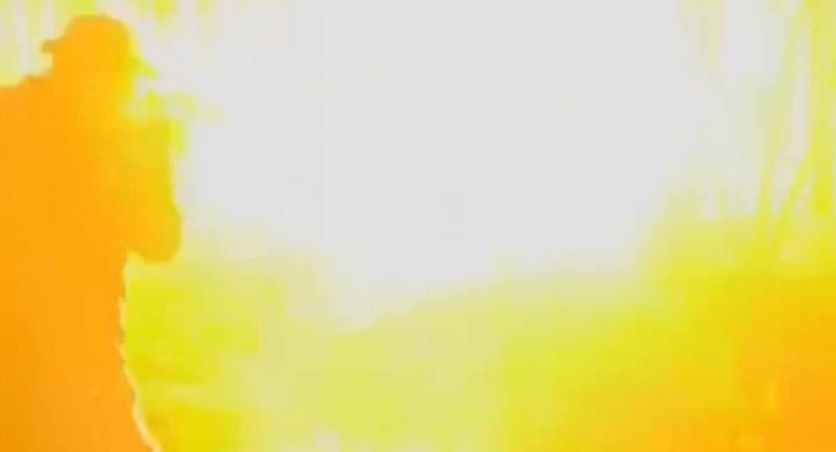 Ukrainian Forpost Brigade destroyed two concealed russian drones before they could be activated in a failed remote ambush attempt / screenshot from video 