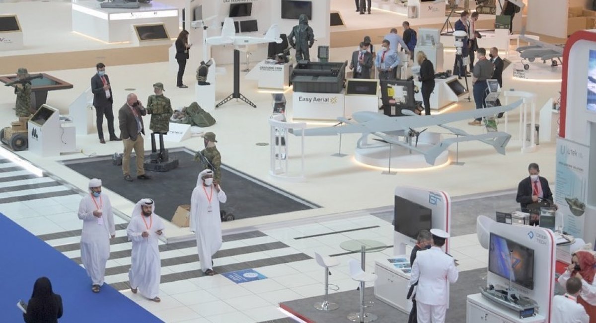 Aerial drones of the future on show as Umex 2022 opens in Abu Dhabi / Photo credit: UMEX | SIMTEX