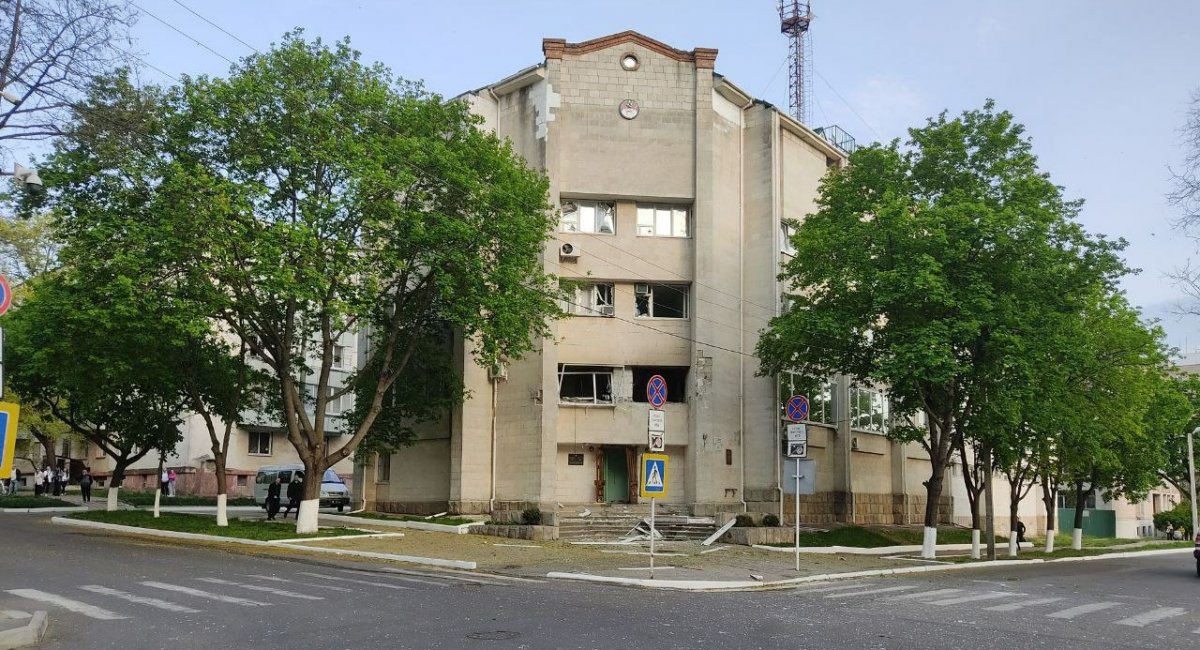 The building of the Ministry of Internal Affairs of the "Pridnestrovian Moldavian Republic" /  Photo credit: MIA of "PMR"