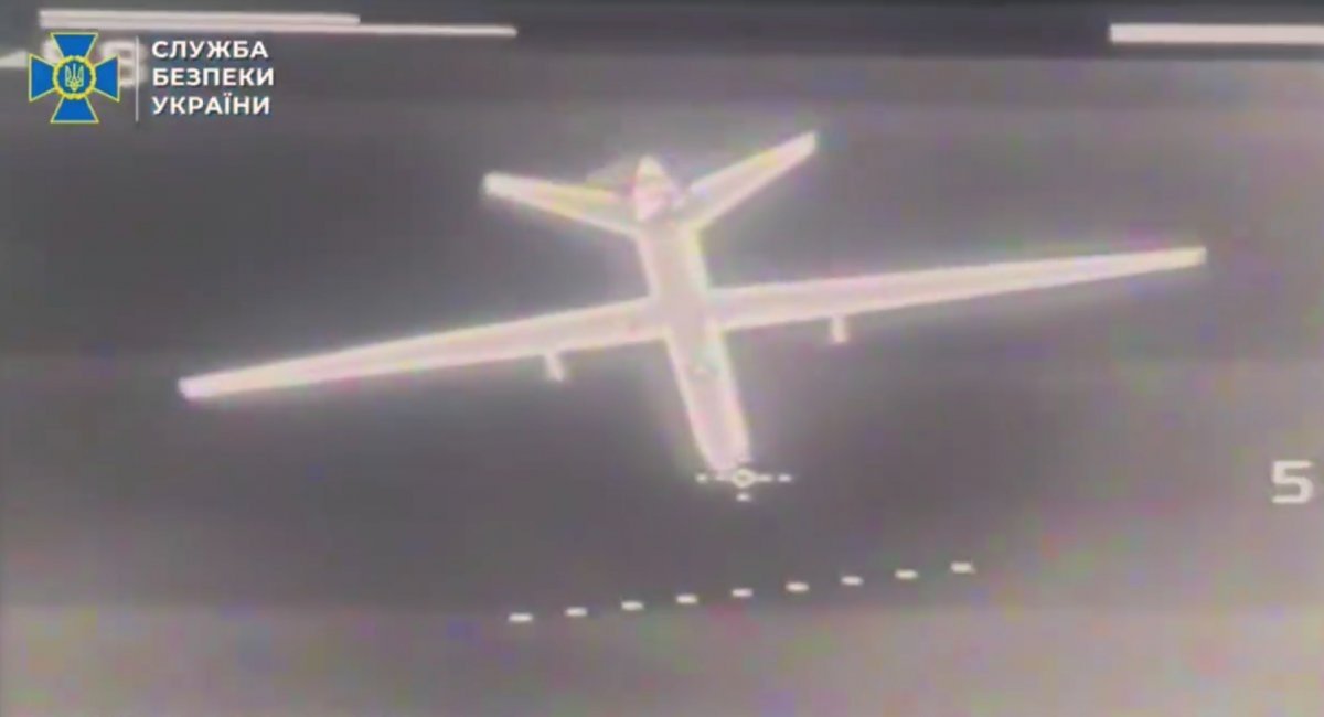 russian Orion UAV in the sights of the SSU anti-aircraft drone / Video screenshot
