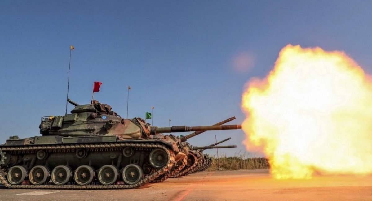 Taiwan Armed Forces M60 / Photo credit: ROCA