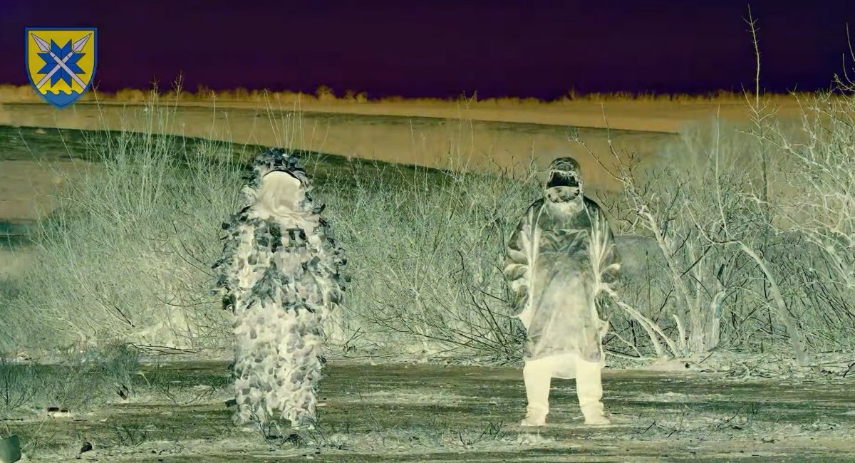 Screenshot from the video of the 56th Separate Motorized Infantry Brigade