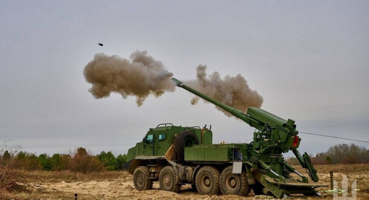 Ukrainian 2S22 Bohdana self-propelled howitzers / Photo credit: Public Affairs Office of the Armed Forces of Ukraine