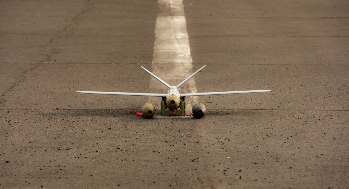 Warmate loitering munition on a runway / Illustrative photo credit: WB Electronics