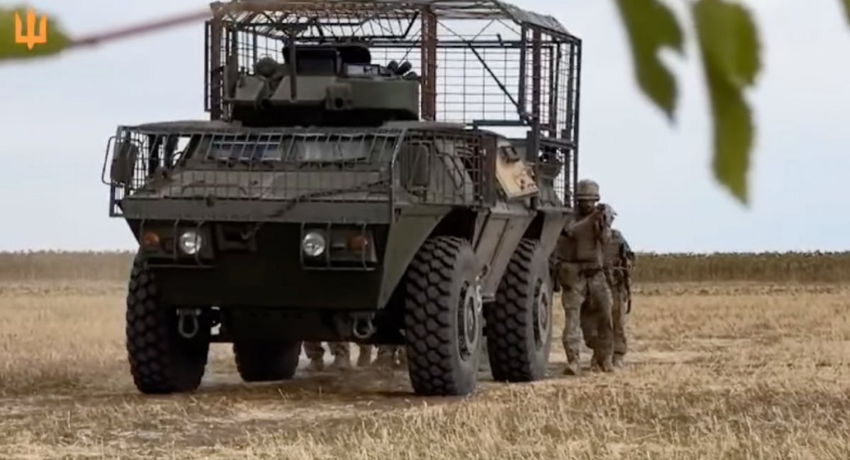 M1117 APC in service with the 154th Separate Mechanized Brigade 