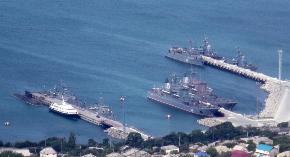 russian Black Sea Fleet naval base in Novorossiysk / open source 