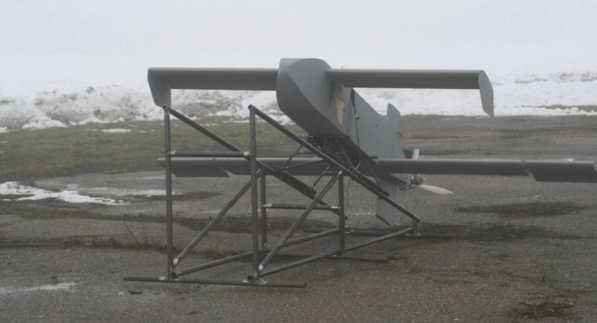 New Ukrainian long-range AQ 400 Scythe suicide drone / Photo credit: Terminal Autonomy