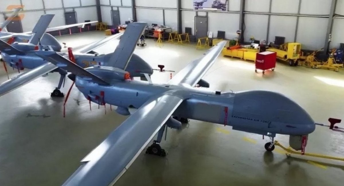 Kazakh Air Force ANKA drones / Photo credit: AKIpress