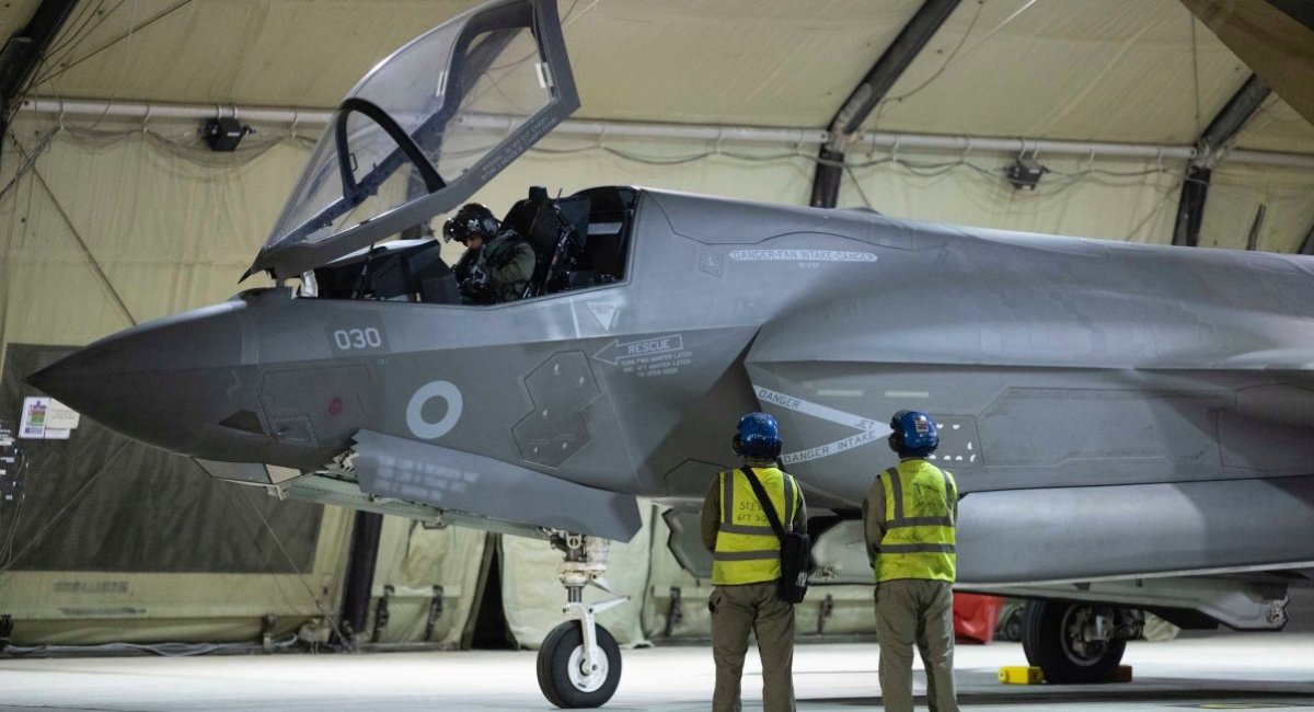 The RAF F‑35B jet / Photo credit: UK Ministry of Defense