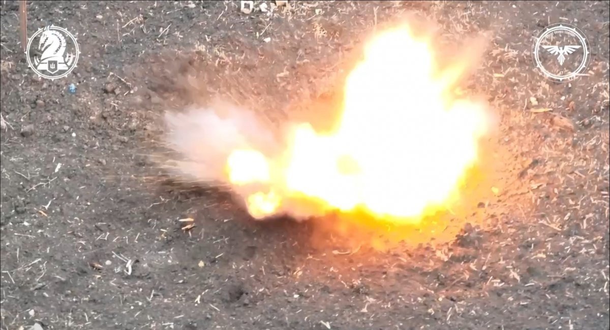 Defenders of Ukraine use new unknown ammunition / Screenshot from the video by the 47th Separate Mechanized Brigade of the Armed Forces of Ukraine