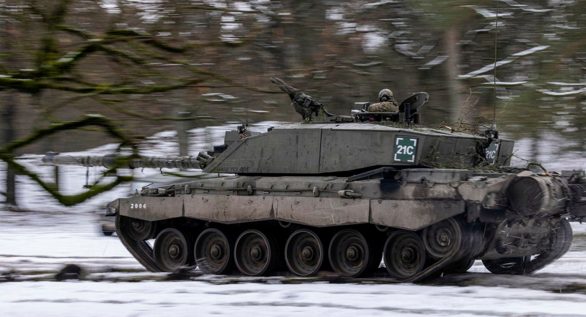 Illustrative photo: the Challenger 2 main battle tank during a military exercise in Estonia / Photo credit: UK Ministry of Defense