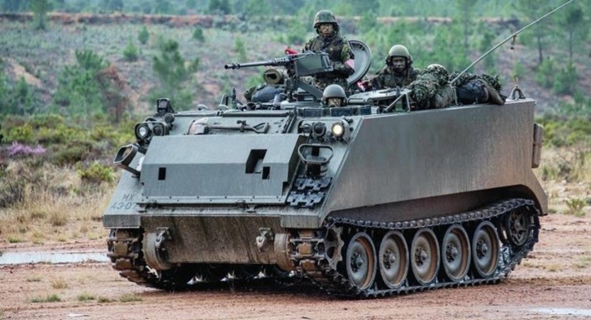 The M113 APC of the Portuguese army / open source 