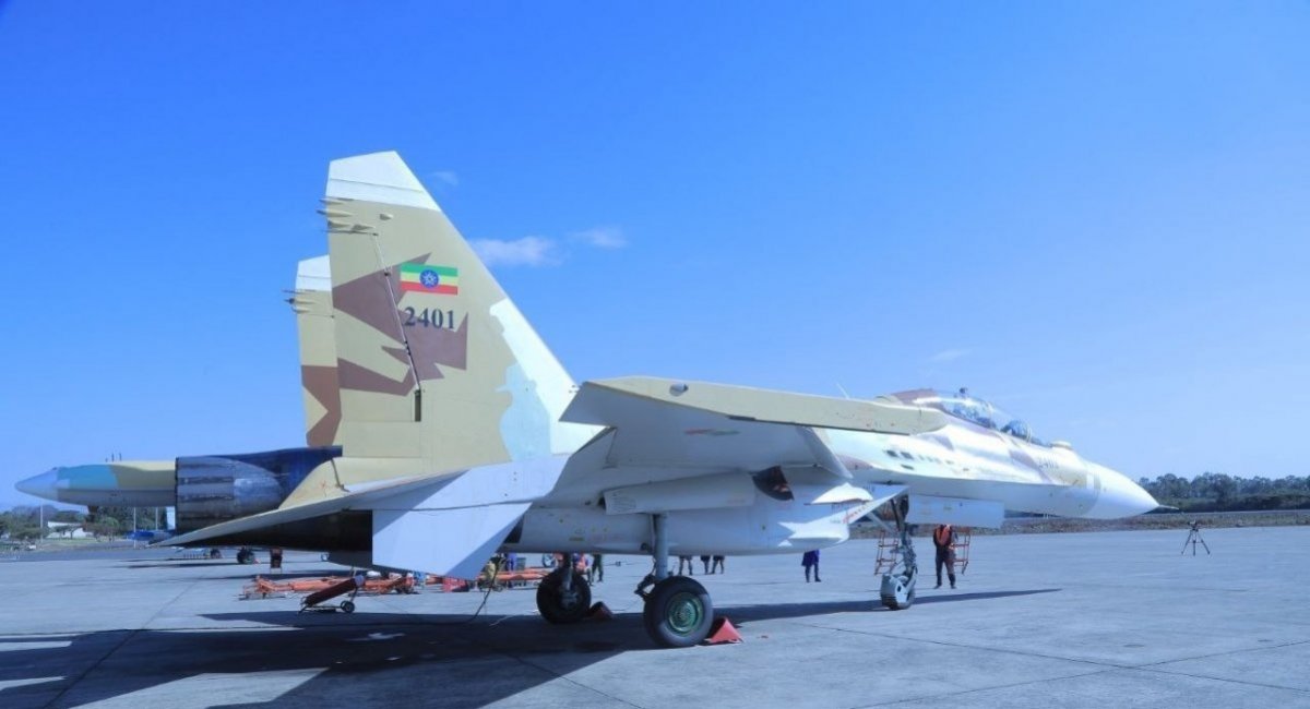 Delivery of Su-30Ks to the Ethiopian Air Force, January 2024 / Open source photo