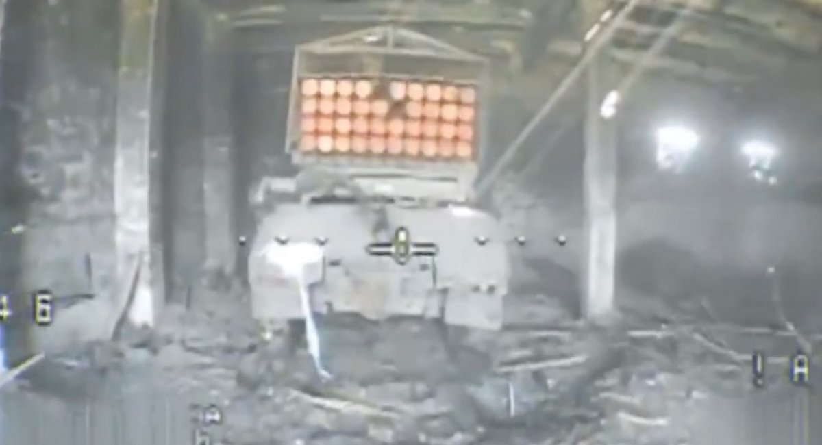russian BM-21 Grad MLRS / screenshot from video