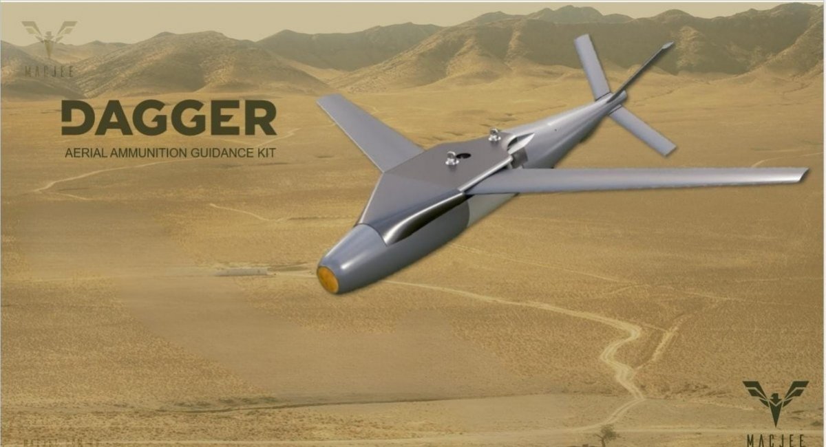 Dagger guided glide bomb / Image credits: Mac Jee, Infodefensa