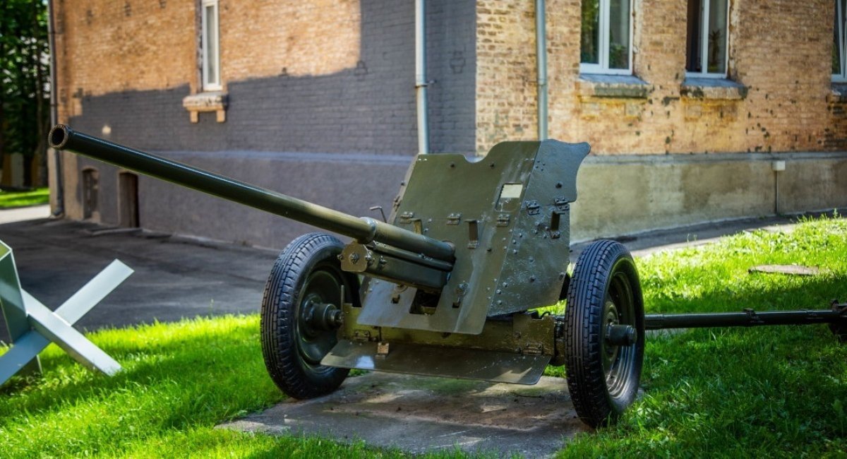 45-mm M-42 anti-tank gun / Open source illustrative photo