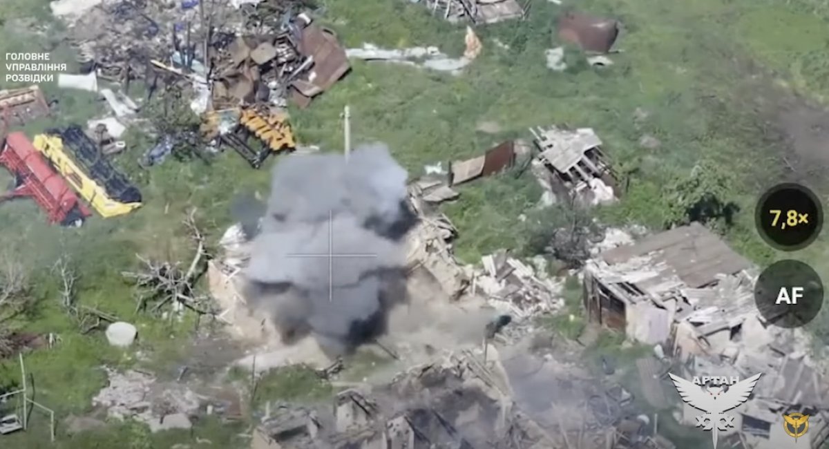 Three Ukrainian operatives from the Artan X unit turned the tide after a close-combat ambush and chemical poisoning / screenshot from video 