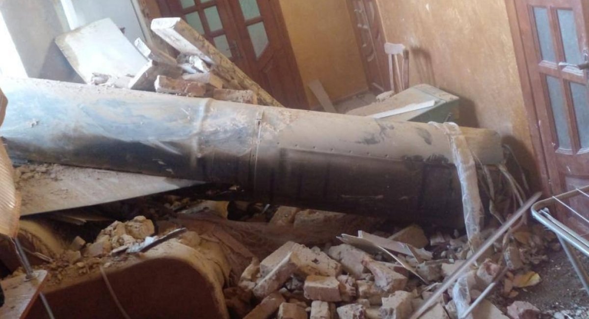 A russian missile hit a house directly in a village in the Ivano-Frankivsk region. Fortunately, it did not explode