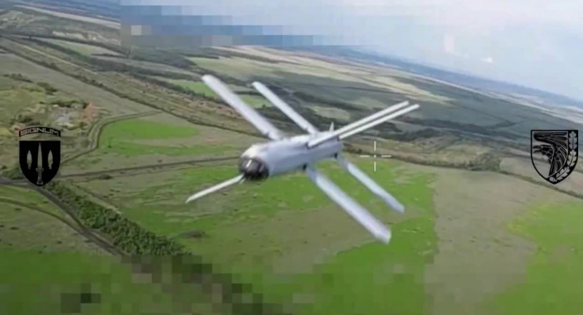 russian Lancet drone / screenshot from video 