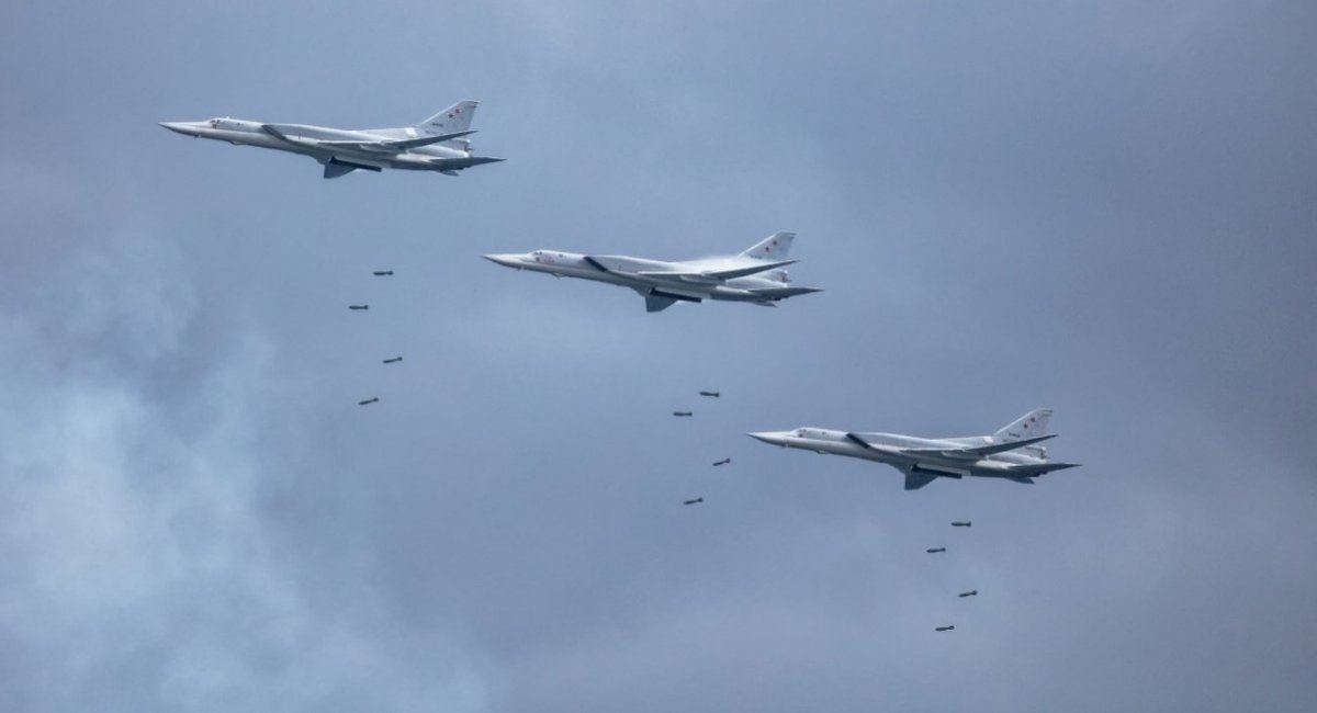 russian Tu-22M3s as bomb delivery aerial vehicles / Archive photo from russian sources