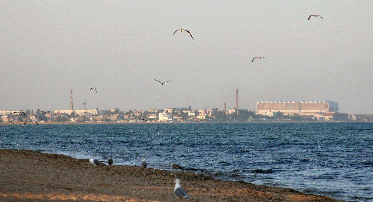 The shipyard in occupied Feodosia, Crimea / Open source photo