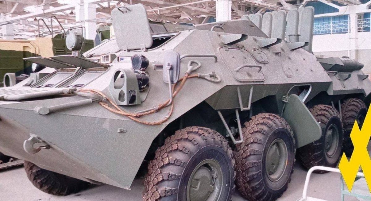 russian specialized wheeled armored vehicle based on the BTR-82A APC / Photo credit: the Atesh partisan movement