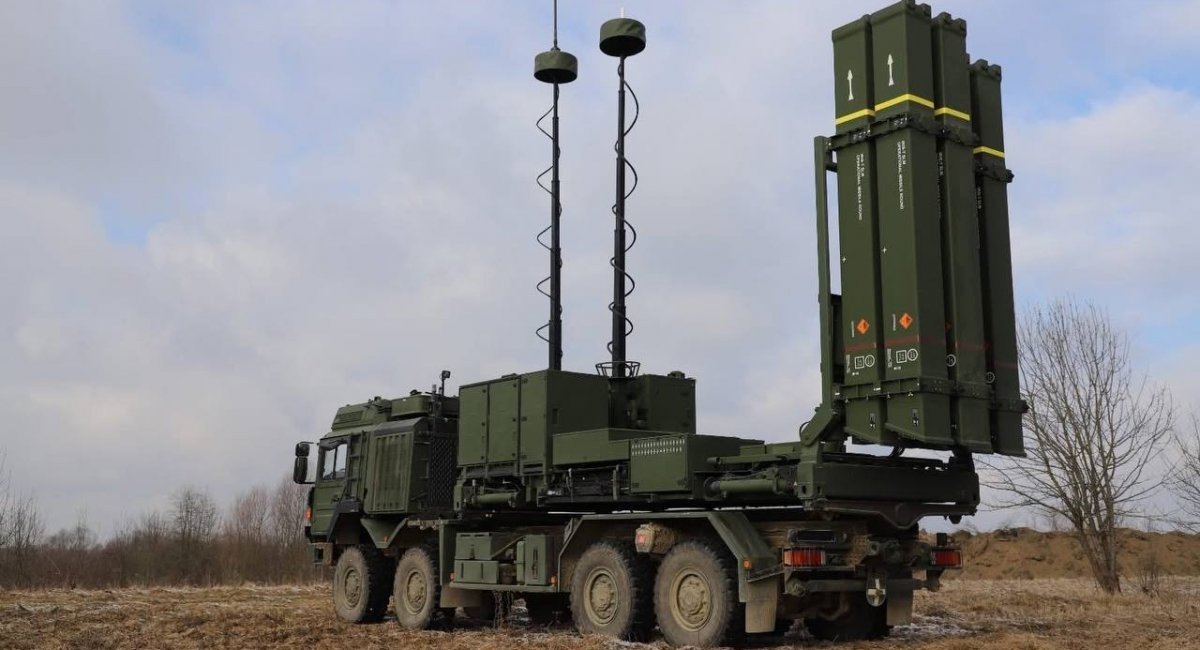 Iris-T SLM launcher in service with the Ukrainian Armed Forces / Photo credit: the Air Command West
