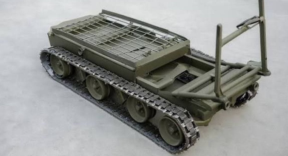 Radio-controlled Muravey cart