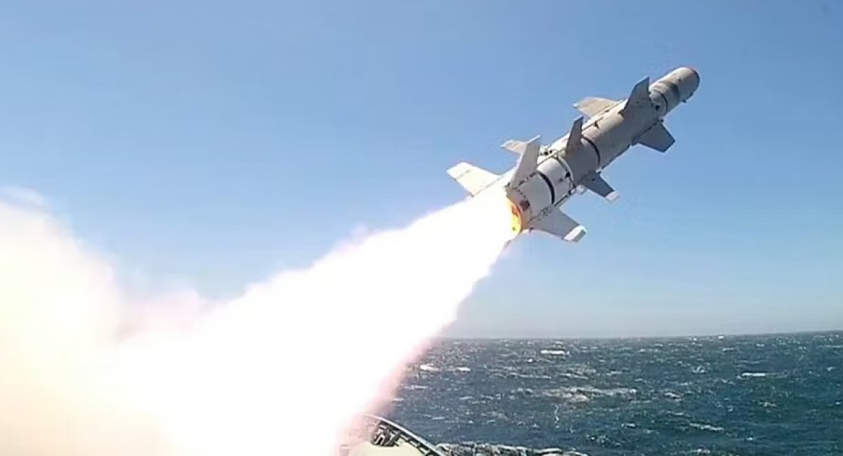 Photo for illustration / Harpoon coastal defense anti-ship missile systems