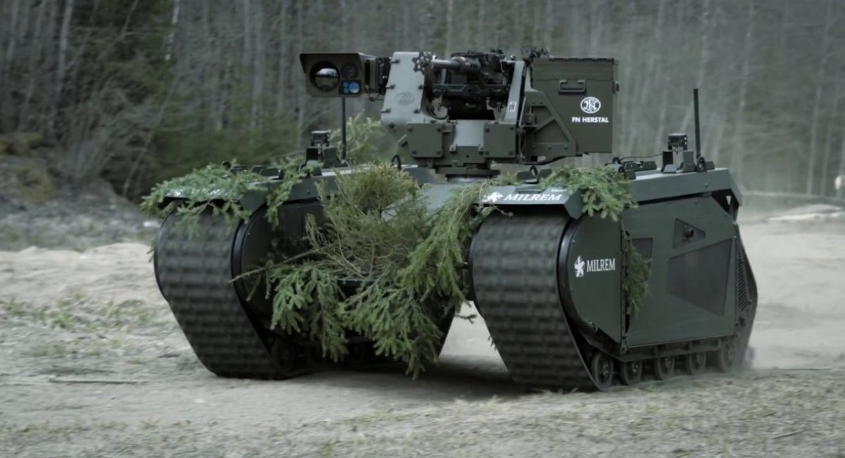 THeMIS combat robotic platform by Milrem Robotics