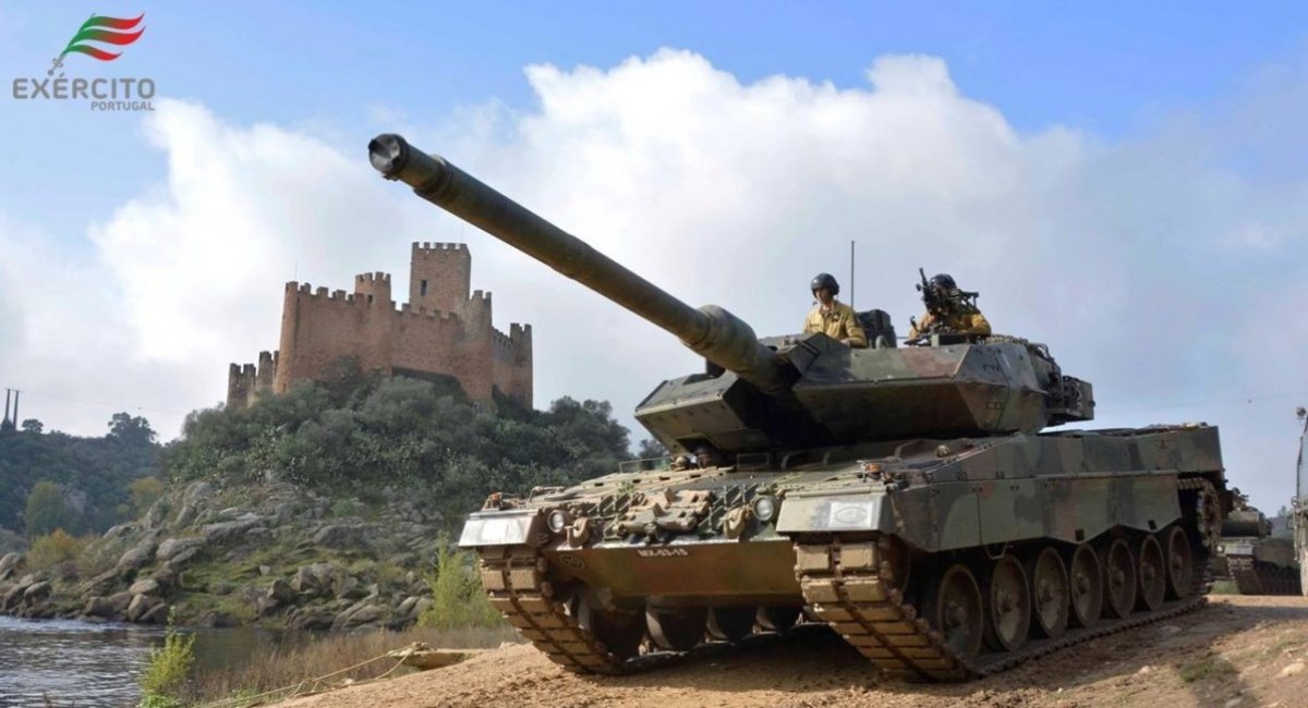 The Leopard 2A6 of the Portuguese Armed Forces / All photos: Exército Português