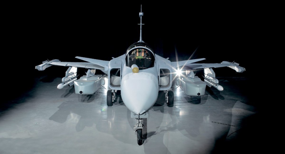 JAS-39 Gripen equipped with Taurus missiles