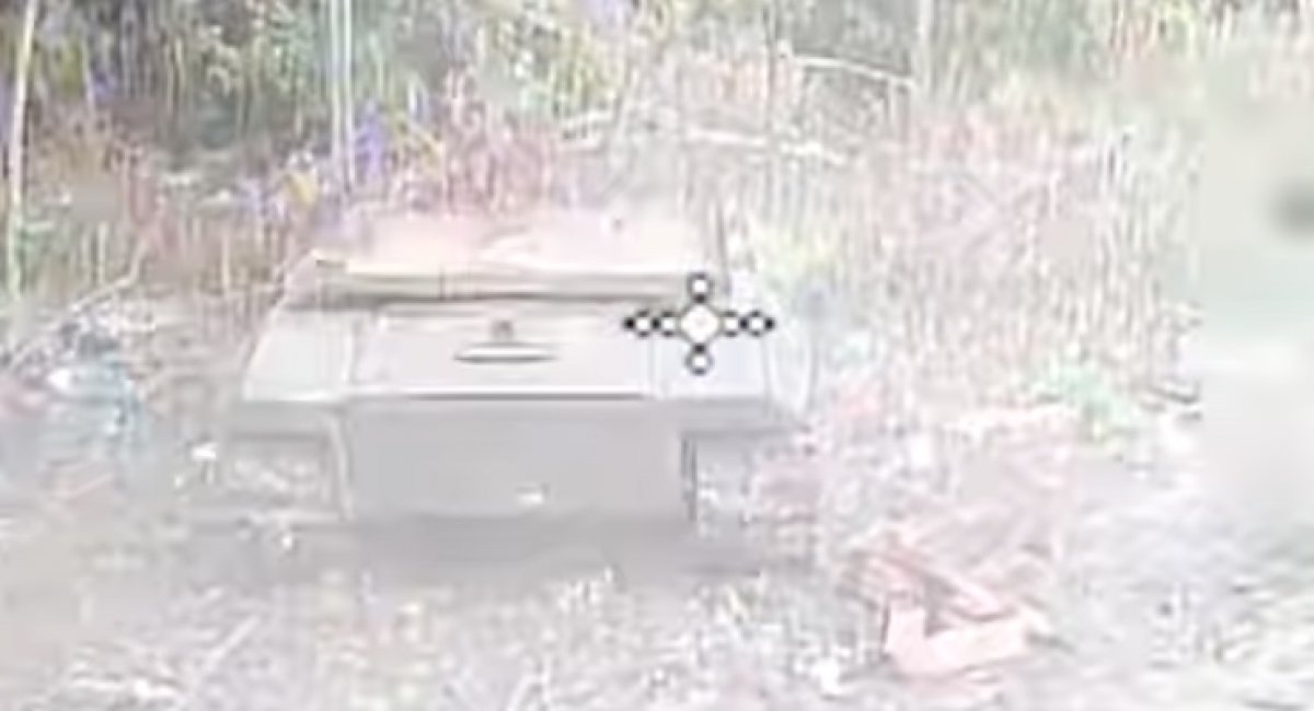  russian unmanned ground vehicle / screenshot from video 