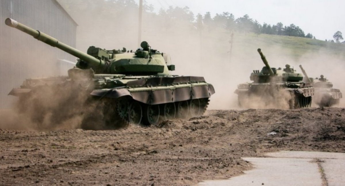 T-62 tanks of the russian occupation army / Illustrative photo from open sources