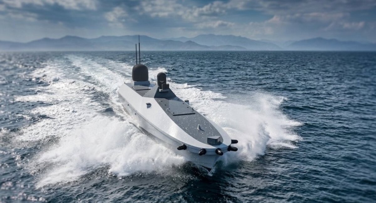 Tufan strike maritime drone / Photo credit: Aselsan