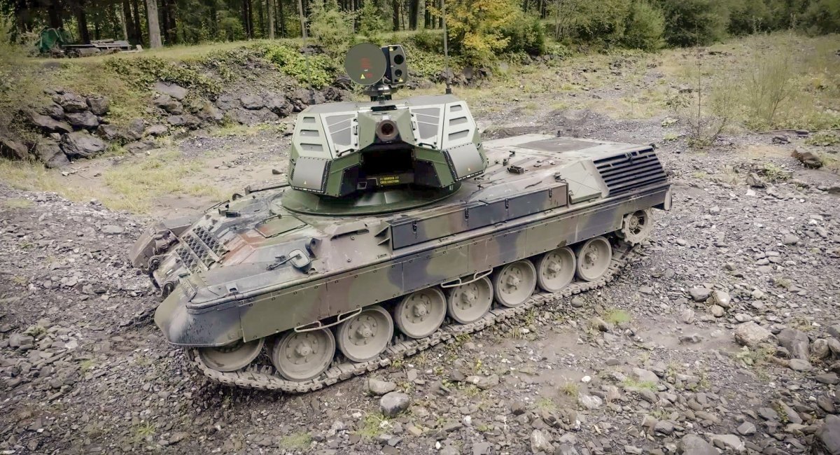 Skyranger 35 on Leopard 1 chassis
