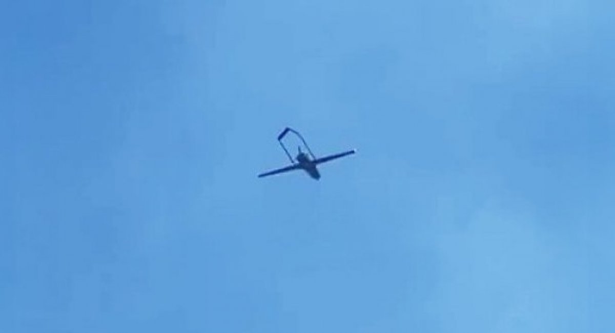 Ukrainian Liutyi drone on its way to a target deep in russia's territory / Open source photo