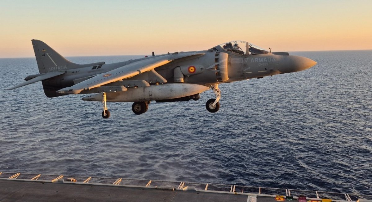Spanish Navy AV-8B Harrier / Photo credit: Armada Española