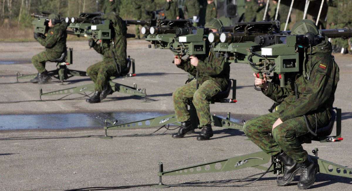 Illustrative photo: Lithuanian soldiers' training with the FIM-92 Stinger in DMS modification / Photo credit: Ministry of National Defence Republic of Lithuania