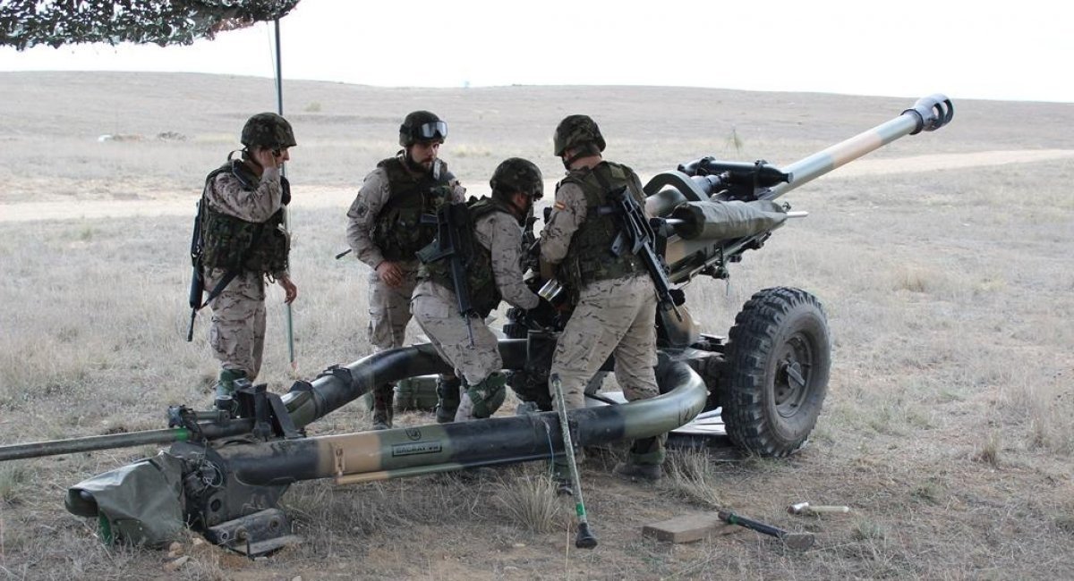 Spanish military with the L118 howitzer / Illustrative photo from open sources