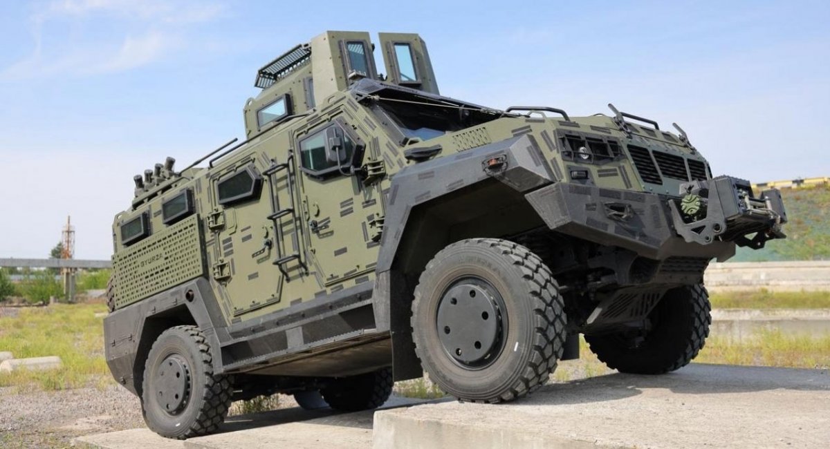 The GYURZA-02 armored vehicle / Photo credit: UkrArmoTech