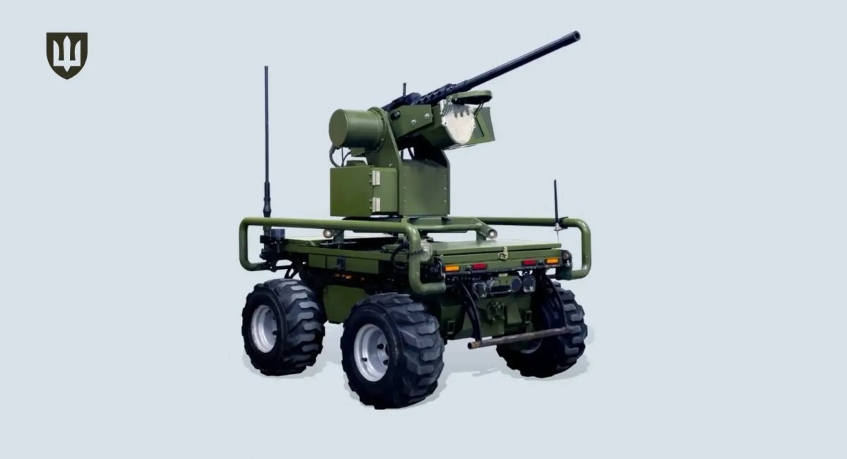 The D-21-12R unmanned ground vehicle / Photo credit: The Ministry of Defense of Ukraine