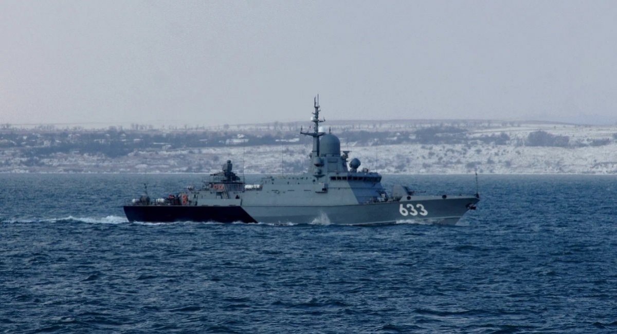 The Tsiklon missile corvette of Project 22800 Karakurt class from the Black Sea Fleet of the russian federation / Open-source illustrative photo