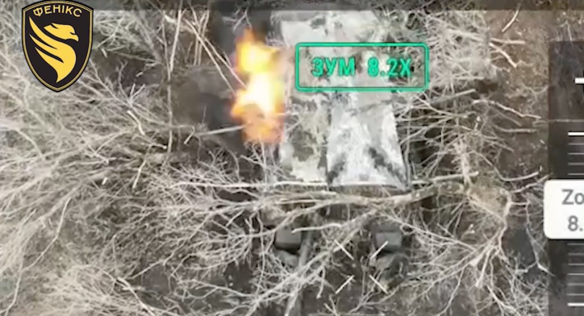 russian T-72 tank / screenshot from video 