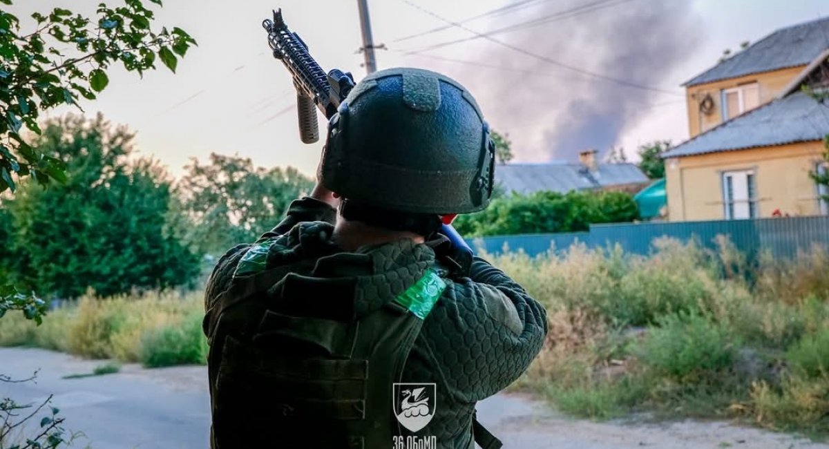 Armed Forces of Ukraine continue to destroy russians on land, in the air, and at sea / Photo credit: the 36th Separate Marine Brigade