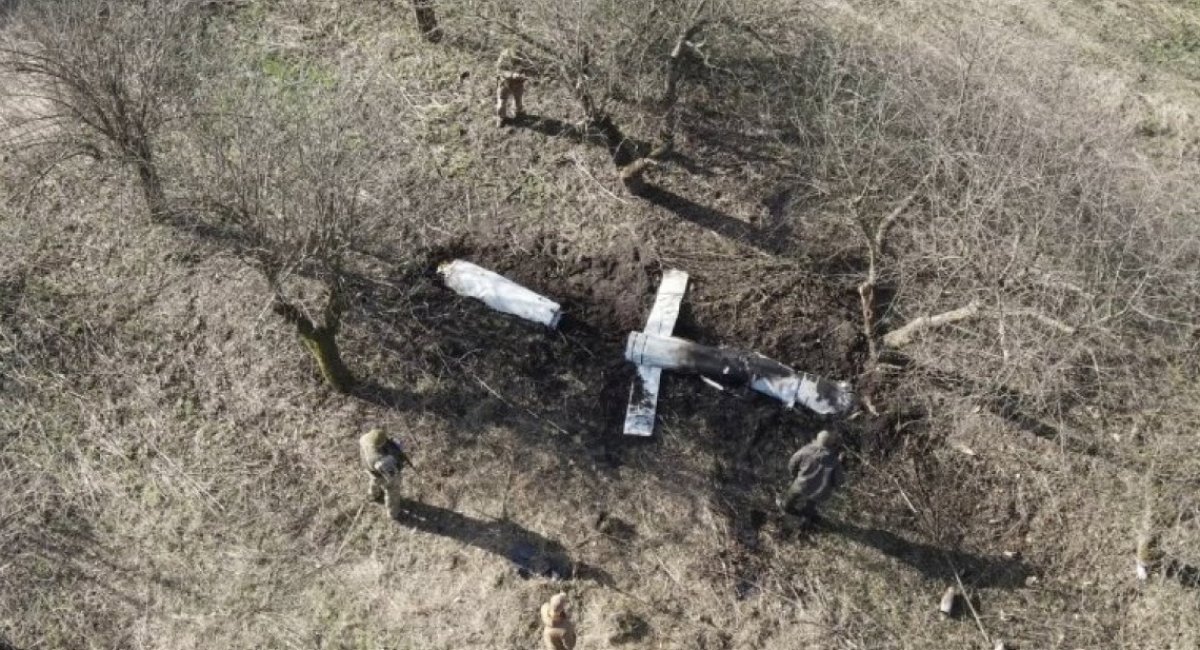 Downed russian cruise missile / Open-source photo