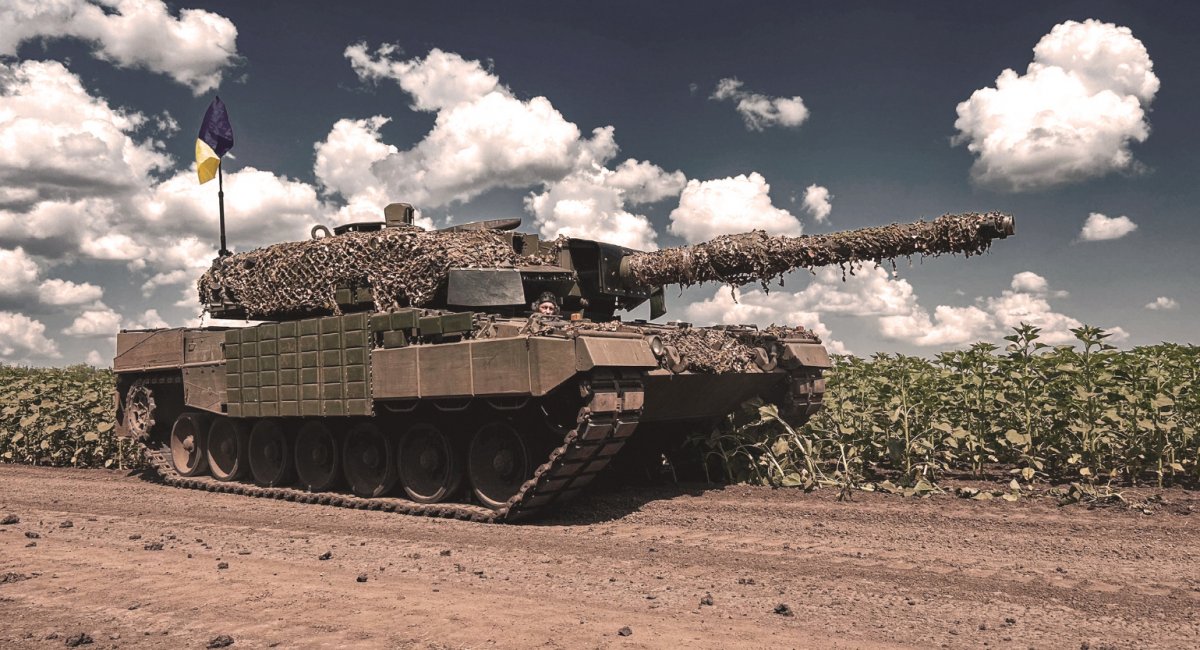 Illustrative photo: Leopard 2A4 tank of the 33rd Mechanized Brigade
