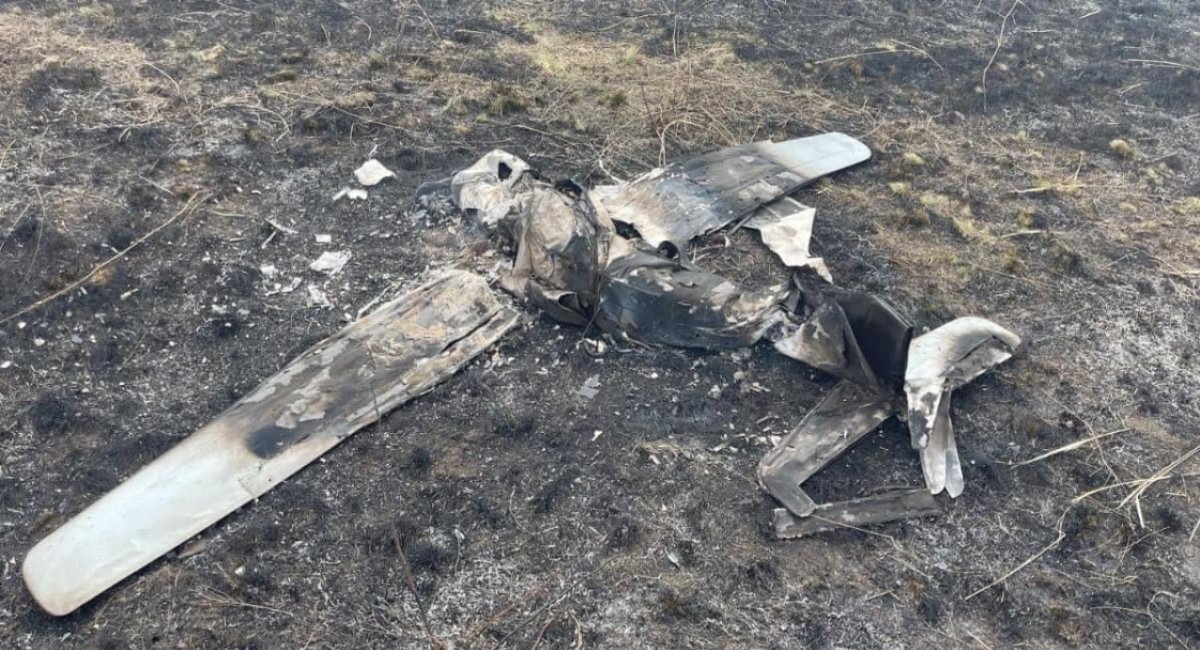 Russian UAV Orlan-10, that was destroyed in Ukraine