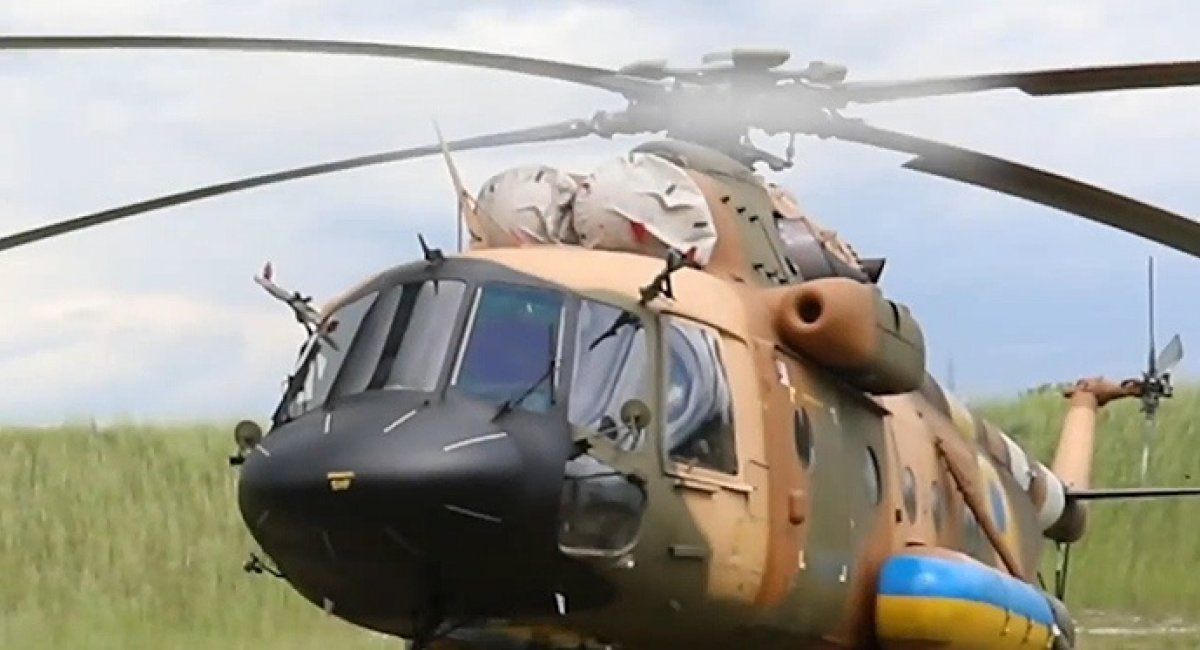 The "Afgan" Mi-17 helicopter after its Mariupol mission / Open source photo